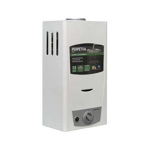 Calefón a Gas Natural 7,5 Lts 13Kw/h Blanco Dr8A Perpetua