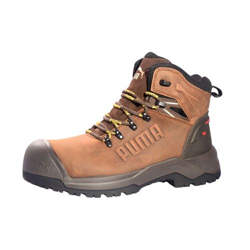 Botines de Seguridad Iron Hd Marrón T40 al 43 Puma Safety