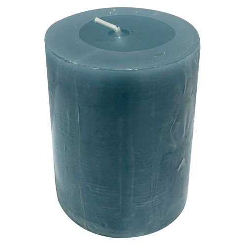 Vela Pilar Azul 9x6.8 Cm Candles &Co