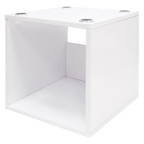 Cubo Modular Blanco 33.4X33.4X32.2 Cm Hacks & Racks