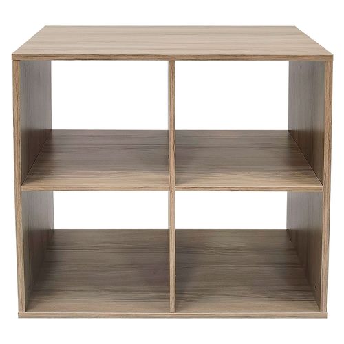 Cubo Modular 4 Espacios Natural 66.2X66.2X30.2 Cm Hacks & Racks