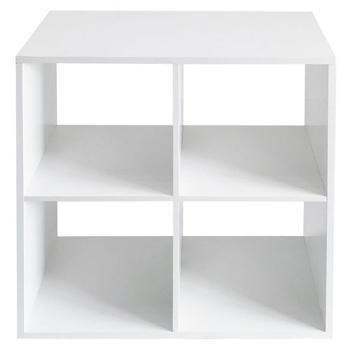 Cubo Modular 4 Espacios Blanco 66.2X66.2X30.2 Cm Hacks & Racks