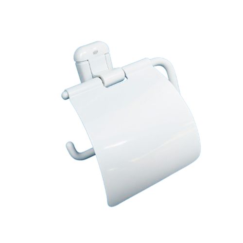Porta Rollo Plástico Blanco Daccord