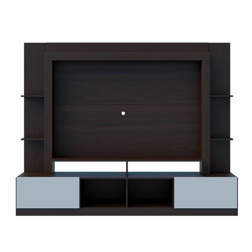 Centro de Entretenimiento 171x213x38 Cm MDF Marrón Oscuro Oslo Midtown