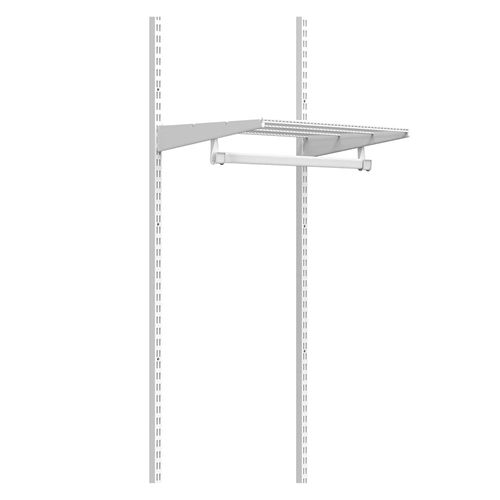 Barra Clóset  2 Ganchos Blanco Hacks & Racks