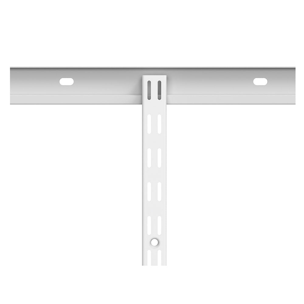 Riel Ensamble 60 Cm Blanco Hacks & Racks - Easy