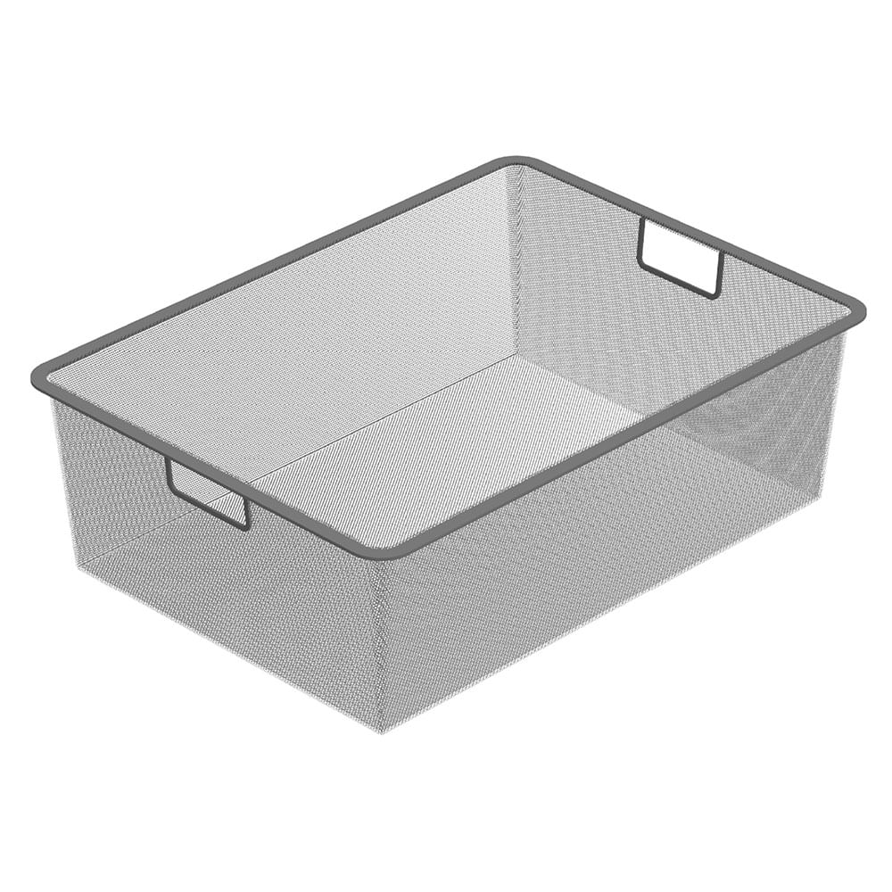 Canasto Malla Grafito 18.5X59X42.7 Cm Hacks & Racks