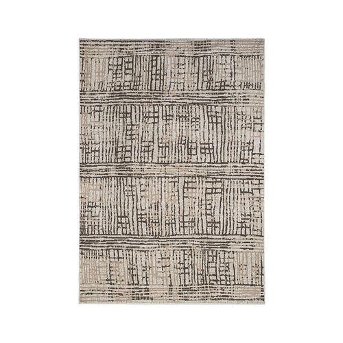 Alfombra Polypropelene Gris 140X200 Cm Lakmi Mito