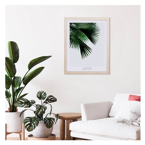Cuadro Everlasting Green Palm Tree 40x50 Cm M+Design