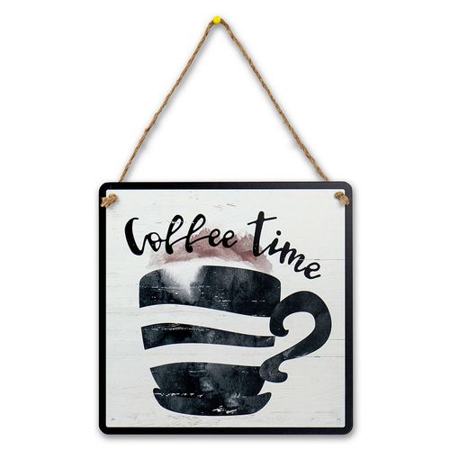 Cuadro Coffee Time 30x30 Cm M+Design