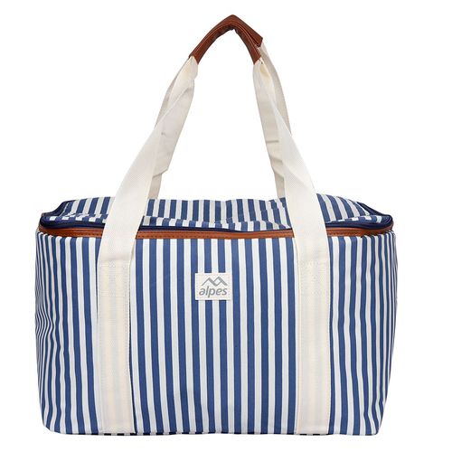 Canasta Picnic 42x27x28 Cm Rayas Alpes
