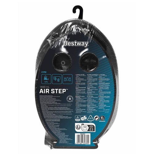 Bomba Inflado de Pie 28x18.5 Cm Airstep Bestway