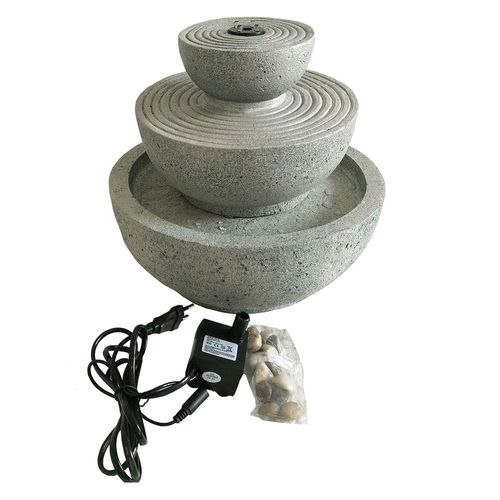 Fuente de Agua 27x28 Cm Poliresina Outzen