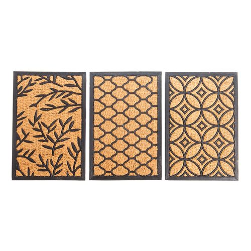 Felpudo Coco Marrón 40x60 Cm Clásico Dib
