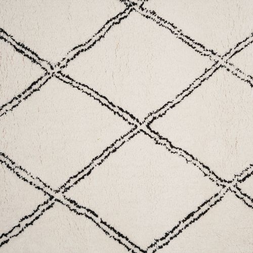 Alfombra Poliéster Beige 120x180 Cm Shaggy Cotidiana