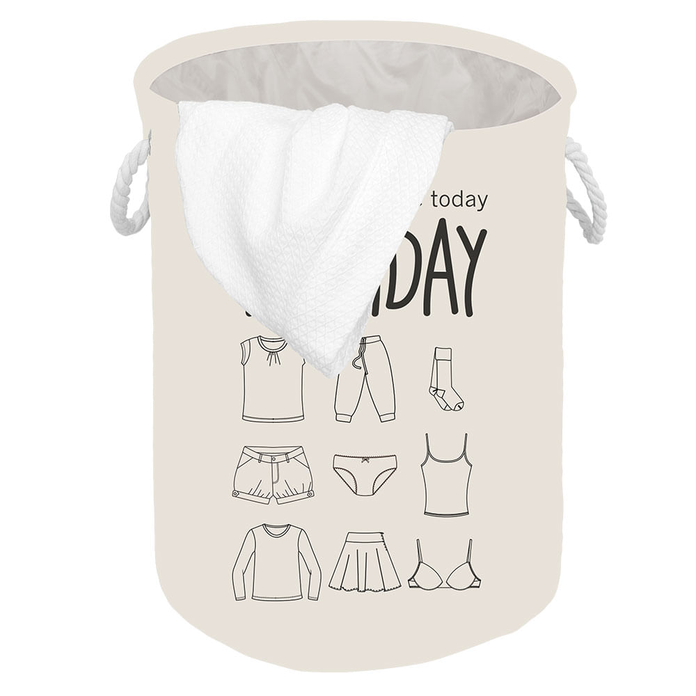 Canasto para Ropa Canvas 49x38 Cm Algodón Blanco Cotidiana Easy  Construcción, Renovación, Deco y Diseño para tu Casa