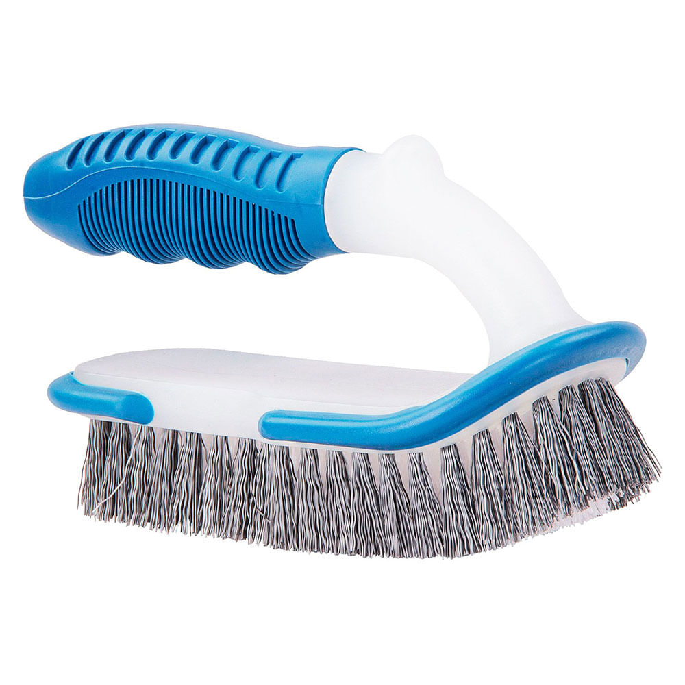 Escobilla Manual Mango Azul Deep Blue