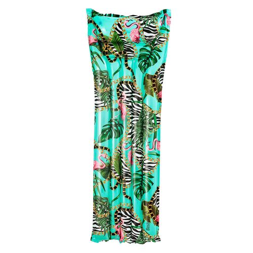 Flotador Colchoneta Inflable Verde Tropical 183X69 Cm Bestway