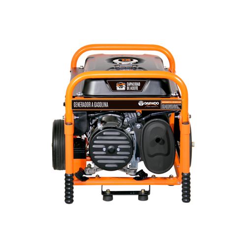 Grupo Electrógeno a Gasolina 6.2 Kva con Ruedas y Arranque Eléctrico Daewoo