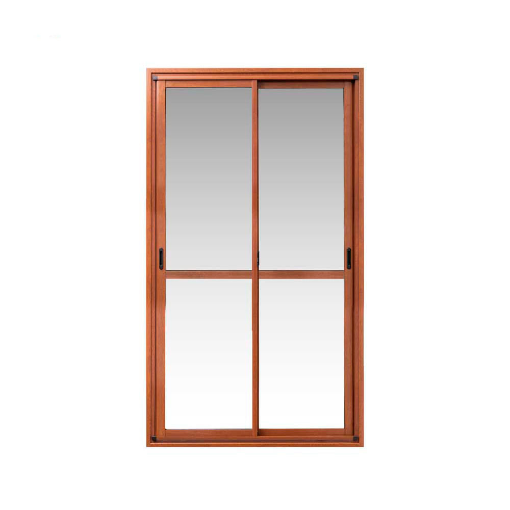 Ventana Corrediza Aluminio Simil Madera 150x200x6 Cm Vr1085 Nexo