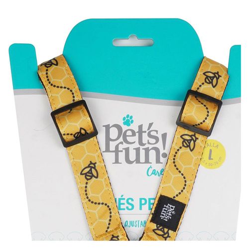 Arnés Para Perros Talle L Abejitas Pet's Fun