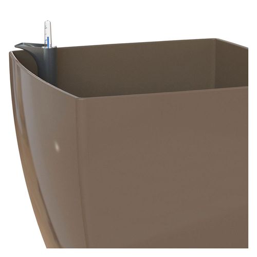 Maceta Plástico 30X30X27 Cm Siena Taupe Outzen