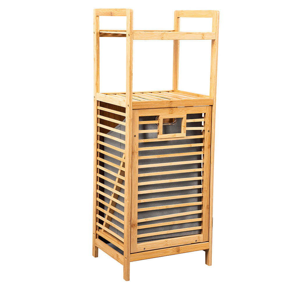 hamper estructura bambu rigido repisa