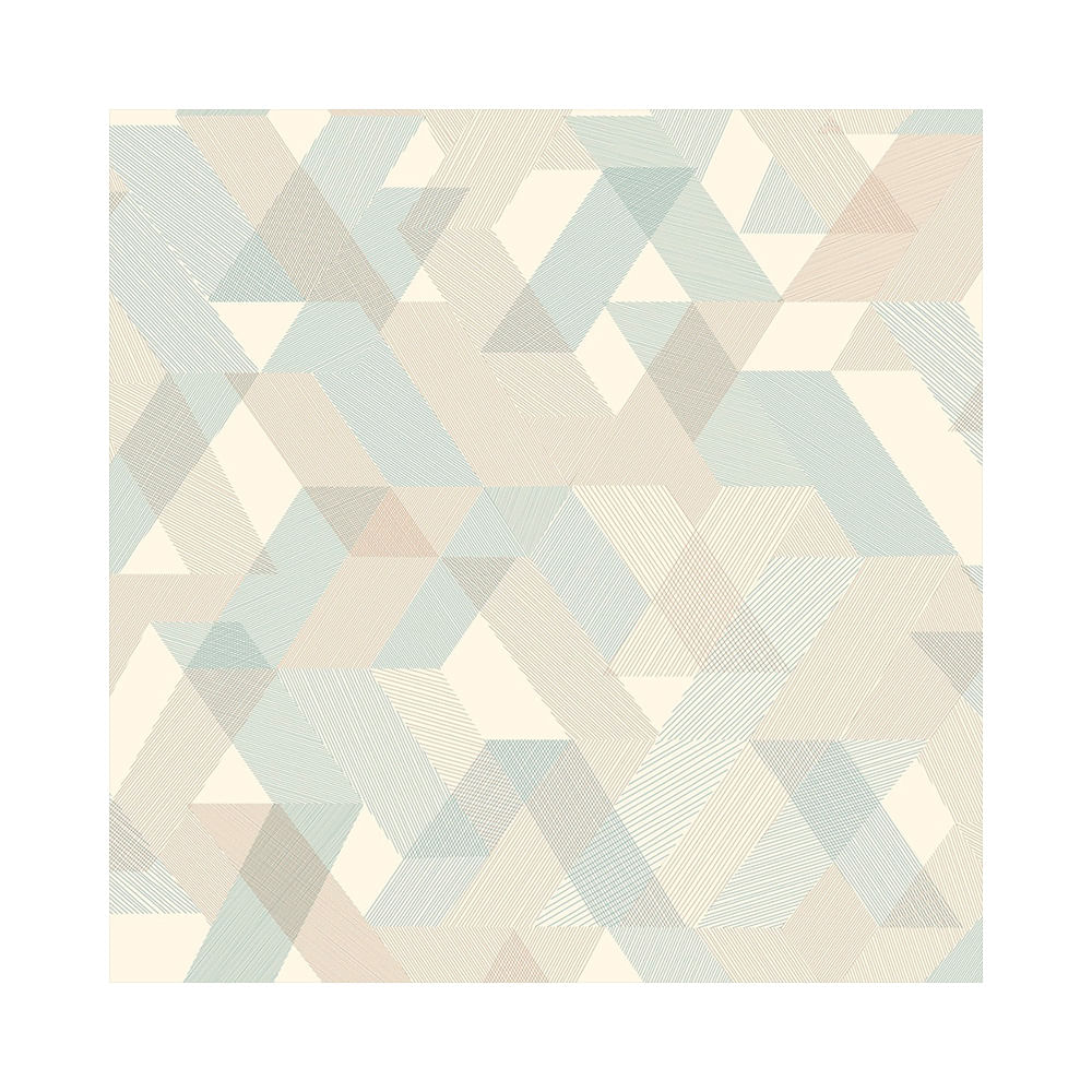 Empapelado Geométrico 52 Cm X 10 Cm Viva La Casa Muresco