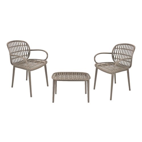 Set Living Ratán 2 Personas Cc Outdoor Positano