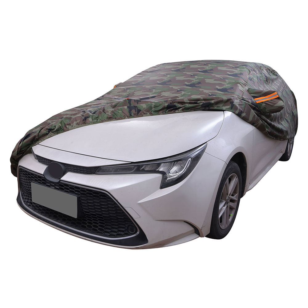 Funda Cubre Auto Camuflado L 119x165x460 Cm Datrak