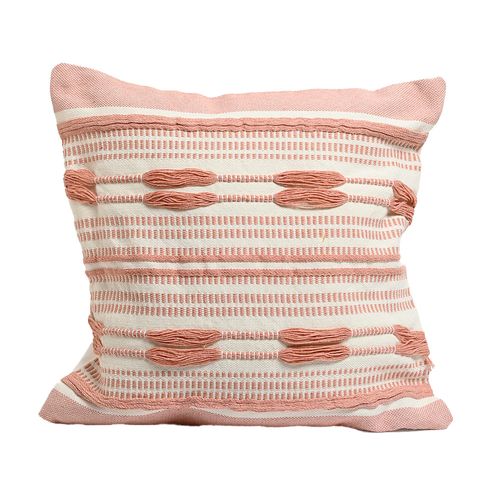 Almohadón Poliéster Natural/Beige 43x43 Cm Ad24113 Indian Kinor