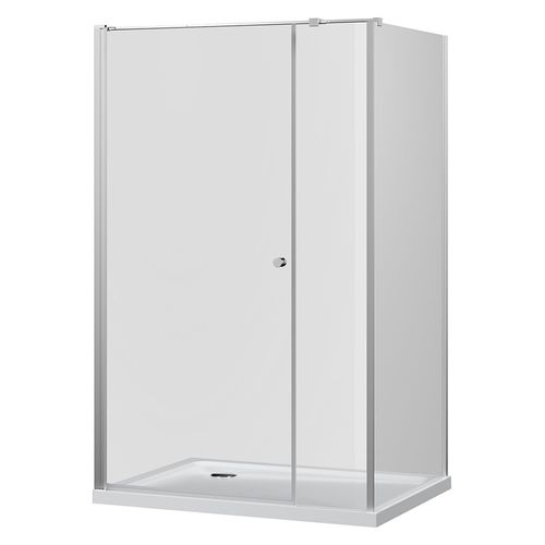 Mampara de Ducha 190x120x90 Cm 6mm Praga Vessanti
