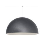 Colgante Maxi Media Esfera 1L E27 55 Cm Pta Vja Diseño Luz Easy