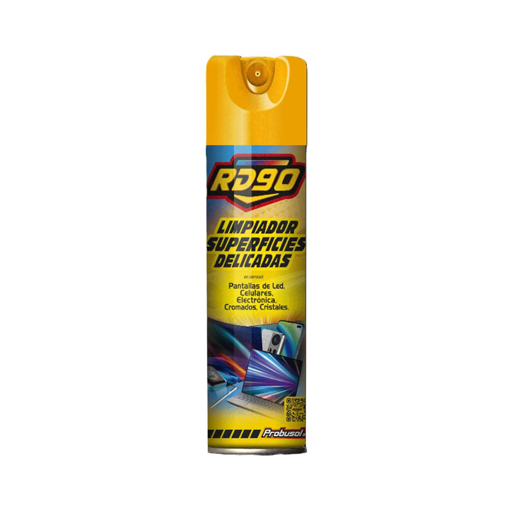 Limpiador para Pantallas LCD Celulares Electrónica Cristales 400 Ml Rd90