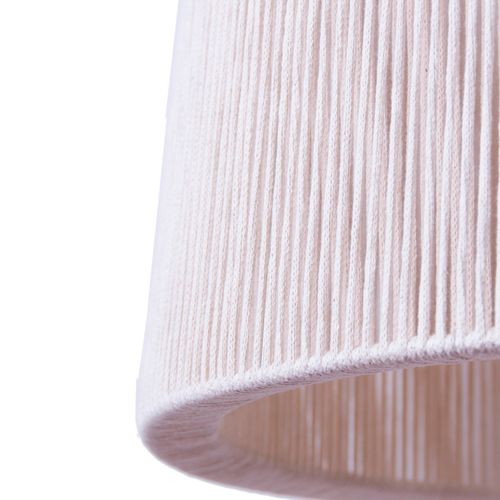 Colgante Doble Hilo 1 Luz E27 Algodón 35 X 40 Liguen