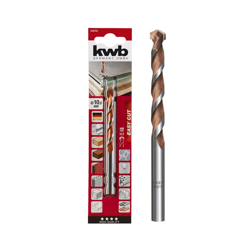 Broca Multi-Construcción 10 Mm Kwb