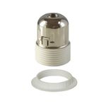 Portalámpara E27 Con Aro Blanco Gb Gabal Easy