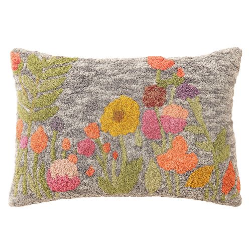 Almohadón Algodón/PET Gris/Multicolor 30x50 Cm D2 M+Design