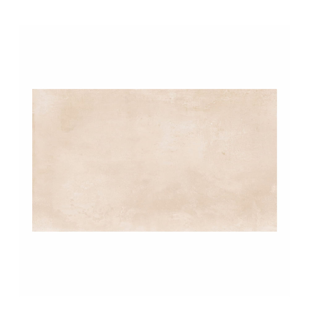 Cerámica para Piso y Pared 35X60 Cm Beige Satín Liso Pavimenti Zirconio Ceramica Cortines
