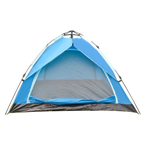 Carpa Calafate 130x210x210 cm 4 personas azul Alpes