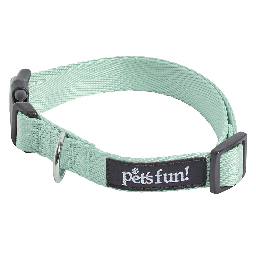 Collar para Perros Talle M Verde Pet's Fun