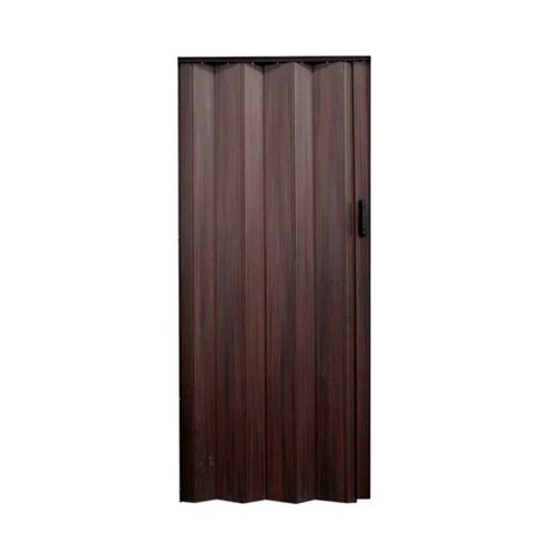 Puerta Plegable Pvc Ciega Wengue 10Mm 95X200 Cm Fracas