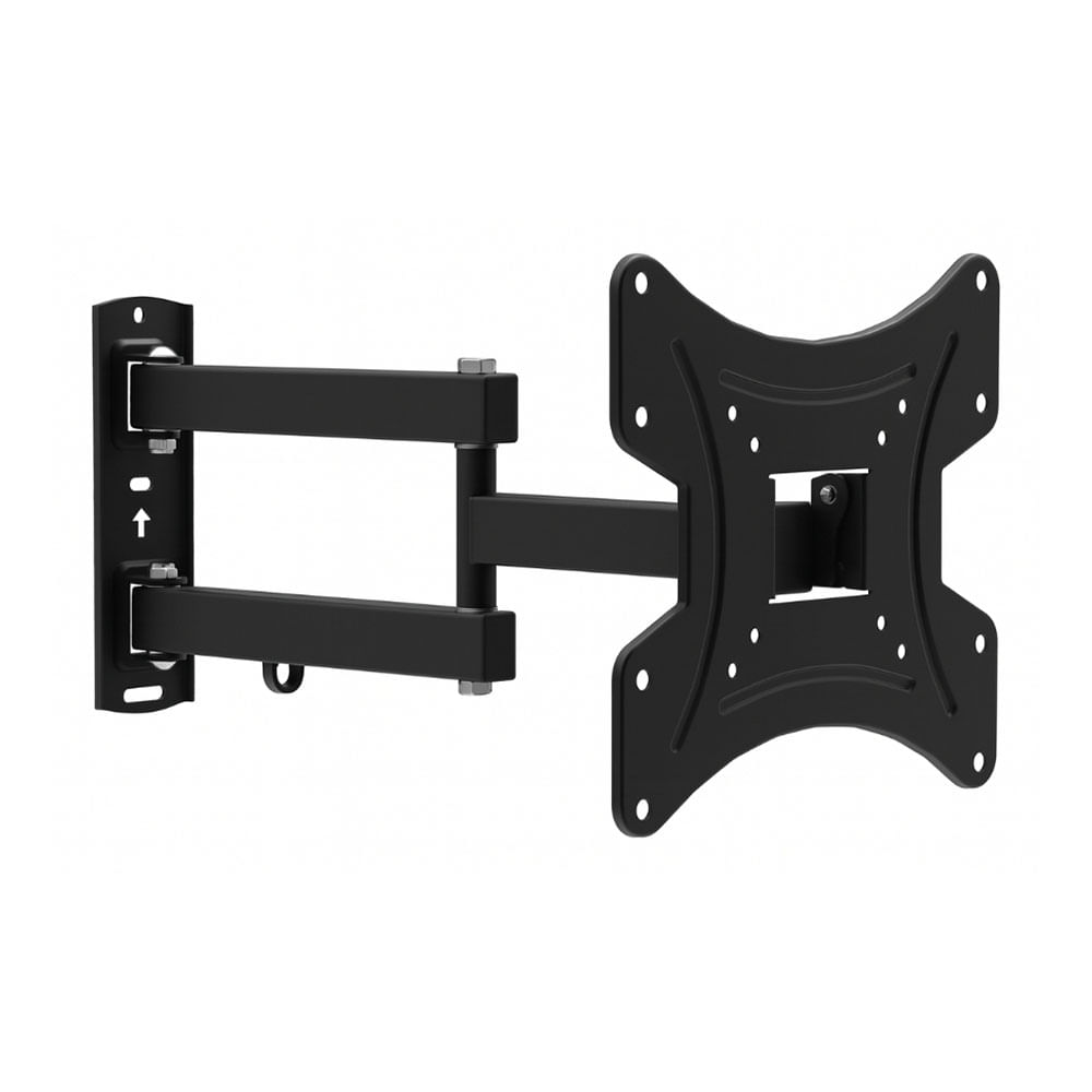 Soporte De Tv Negro Brazo Movil 14"- 42" Niviko