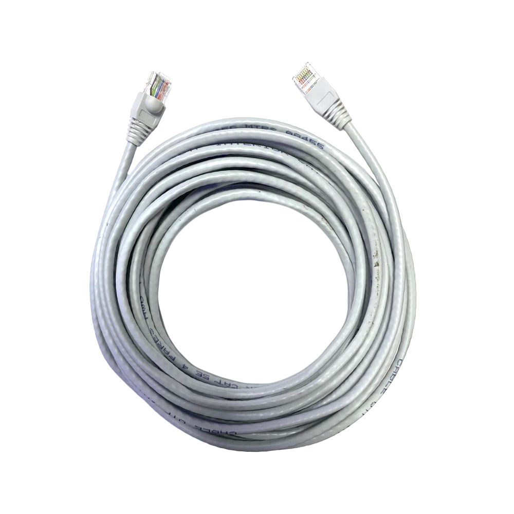 Cable de Red RJ45 Cat 5E 10 Mts Blanco Cablefactory - Easy