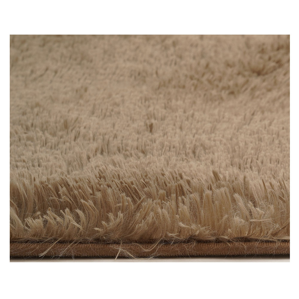 Alfombra Poliéster Brown 60X90 Cm Shaggy M+Design - Easy