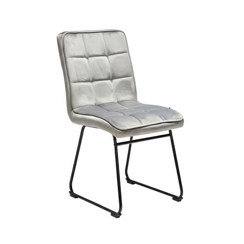 Silla 50x52x90 Cm Pana Negra Barcelona DT