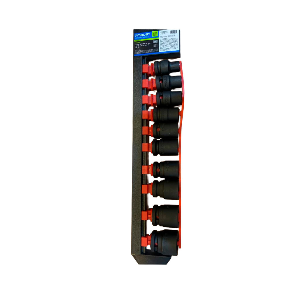 Juego de Bocallaves 3/8" a 15/16" 10 Piezas Robust