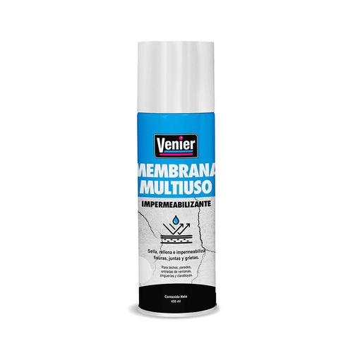 Aerosol Membrana Multiuso Blanco 450 Ml Impermeabilizante Venier