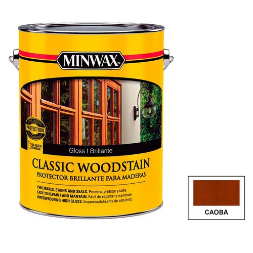 Protector Classic Caoba Brillante 3,785 Lts Minwax