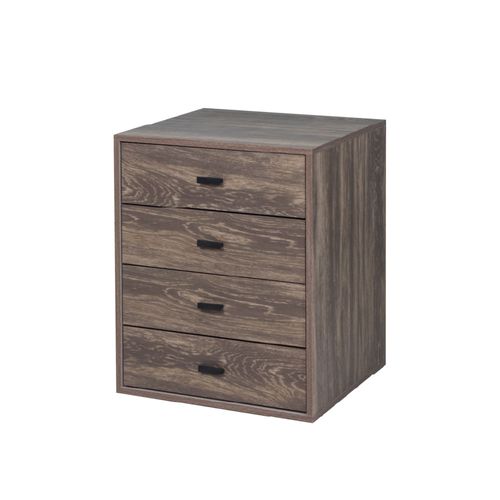 Cajonera Piu Pack 4 Cajones Moccha Ricchezze
